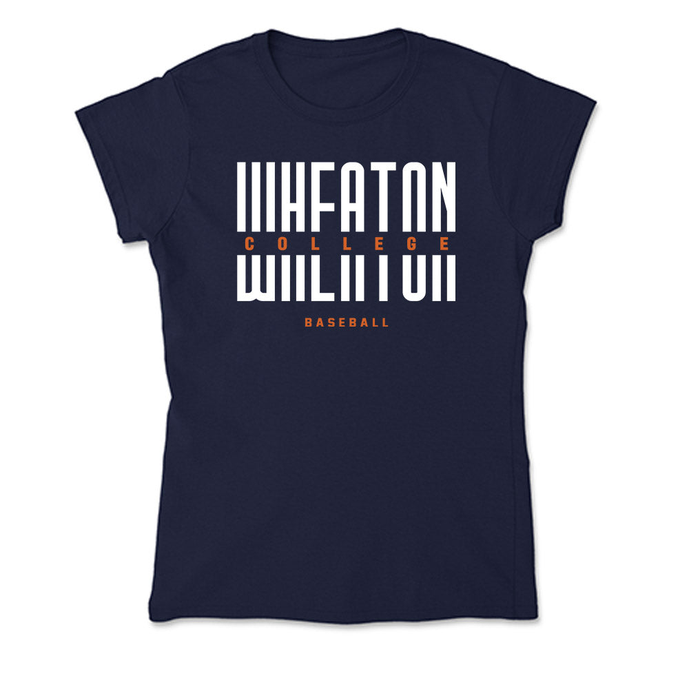 Wheaton IL - NCAA Baseball : David Levengood - Soft Style Women’s T-Shirt-0