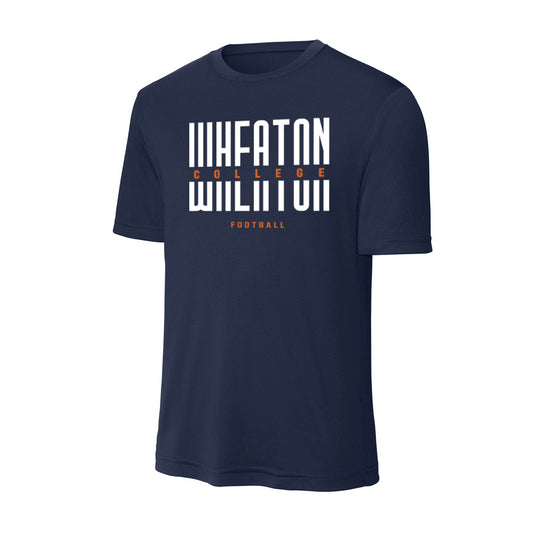 Wheaton IL - NCAA Football : Luca Torti - Activewear T-Shirt-0
