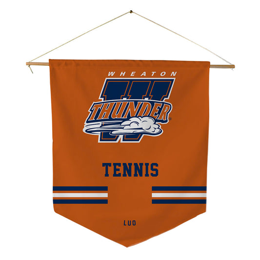 Wheaton IL - NCAA Men's Tennis : Mia Luo - Pennant - 18" x 21"-0