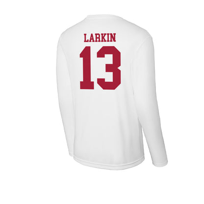 Oklahoma - NCAA Baseball : Connor Larkin - Activewear Long Sleeve T-Shirt-1