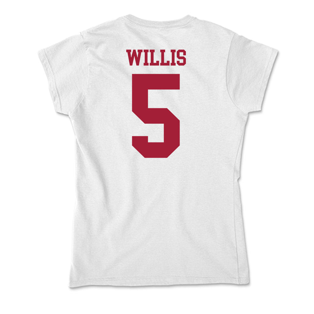 Oklahoma - NCAA Baseball : Dawson Willis - Soft Style Women’s T-Shirt-1