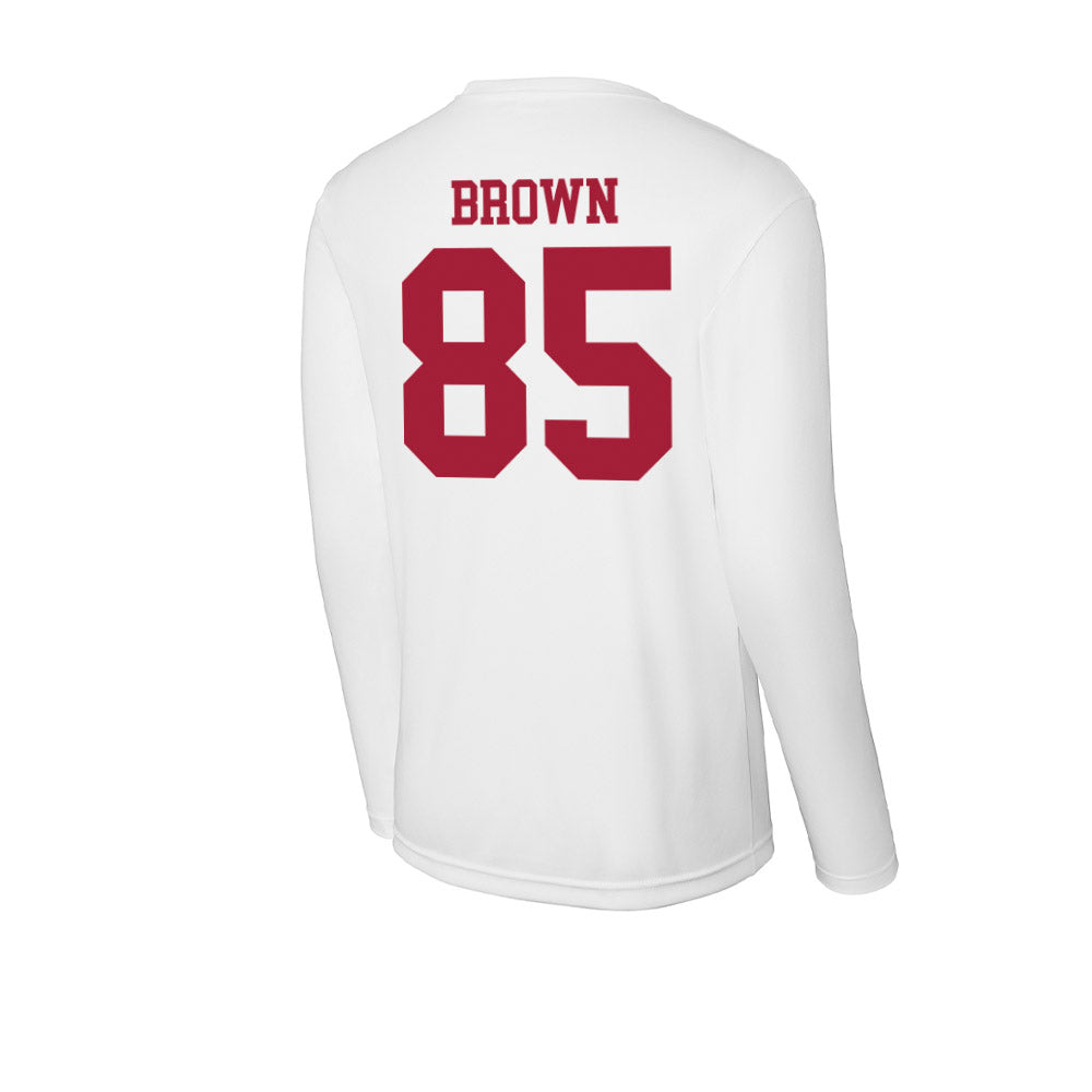 Oklahoma - NCAA Football : Trey Brown - Activewear Long Sleeve T-Shirt-1