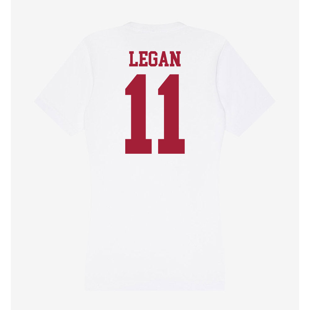 Oklahoma - NCAA Women's Soccer : Drue Legan - Women's V-Neck T-Shirt-1