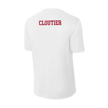 Oklahoma - NCAA Women's Track & Field : Emily Cloutier - Activewear T-Shirt-1