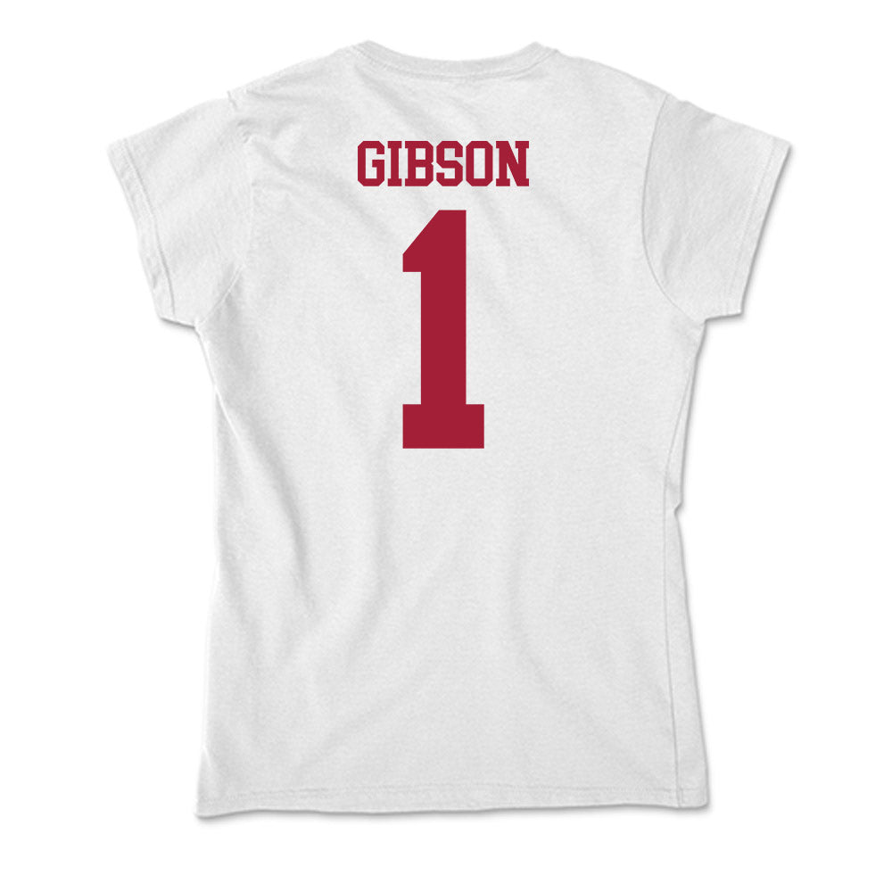Oklahoma - NCAA Football : Jayden Gibson - Soft Style Women’s T-Shirt-1