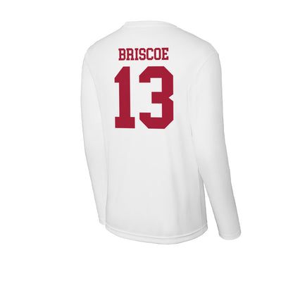 Oklahoma - NCAA Women's Soccer : Kylie Briscoe - Activewear Long Sleeve T-Shirt-1