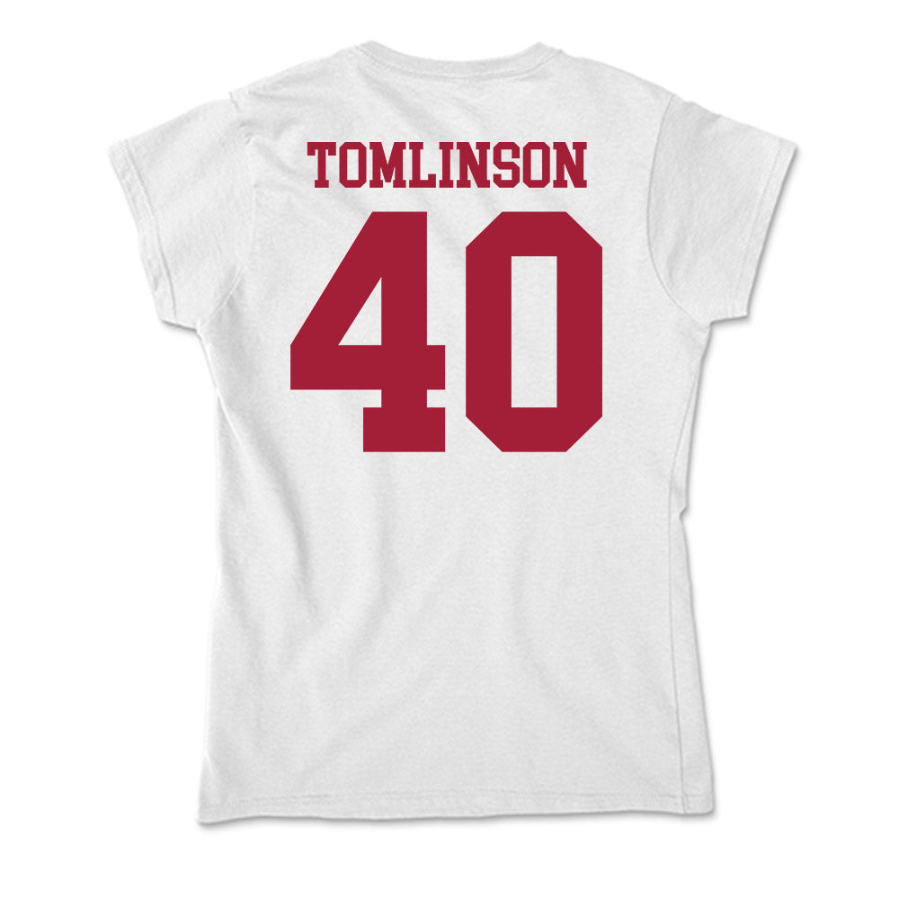Oklahoma - NCAA Baseball : Aidan Tomlinson - Soft Style Women’s T-Shirt-1