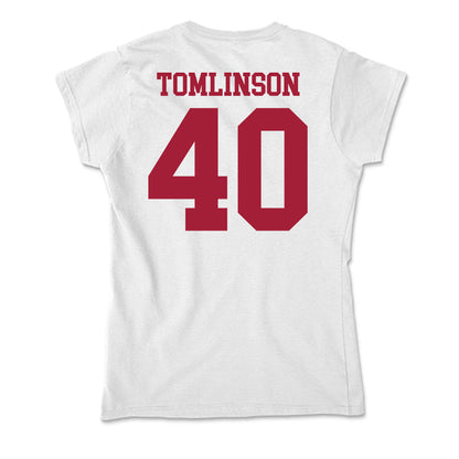 Oklahoma - NCAA Baseball : Aidan Tomlinson - Soft Style Women’s T-Shirt-1