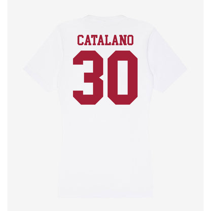 Oklahoma - NCAA Baseball : Michael Catalano - Women's V-Neck T-Shirt-1
