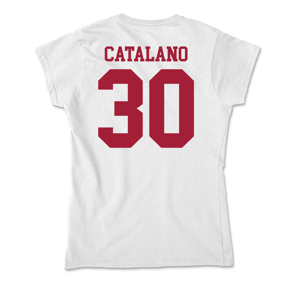 Oklahoma - NCAA Baseball : Michael Catalano - Soft Style Women’s T-Shirt-1