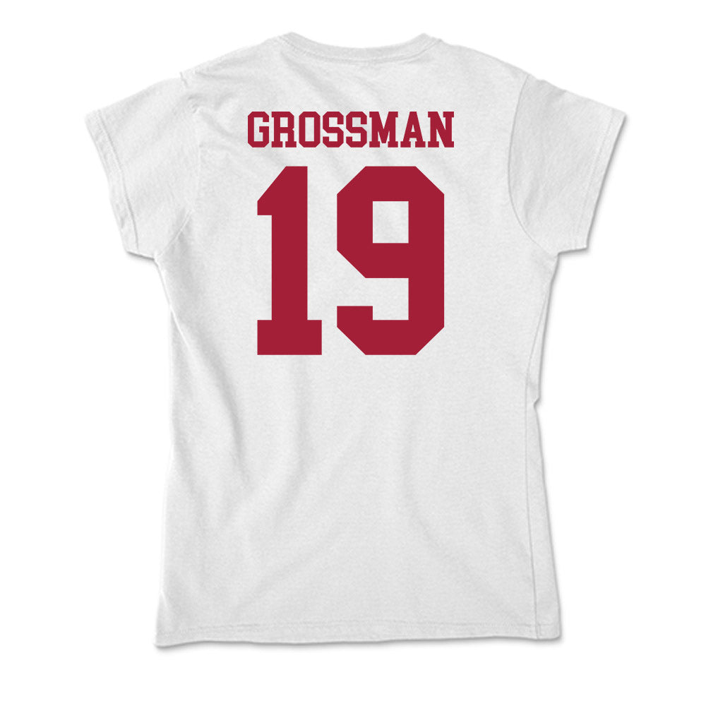 Oklahoma - NCAA Baseball : Jaxon Grossman - Soft Style Women’s T-Shirt-1