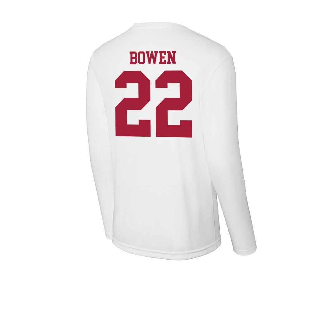 Oklahoma - NCAA Football : Peyton Bowen - Activewear Long Sleeve T-Shirt-1