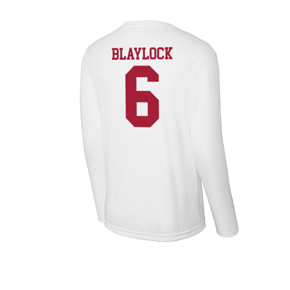 Oklahoma - NCAA Football : Tory Blaylock - Activewear Long Sleeve T-Shirt-1