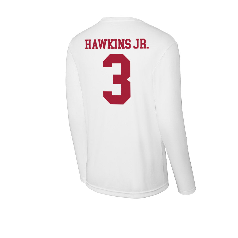 Oklahoma - NCAA Football : Michael Hawkins Jr. - Activewear Long Sleeve T-Shirt-1