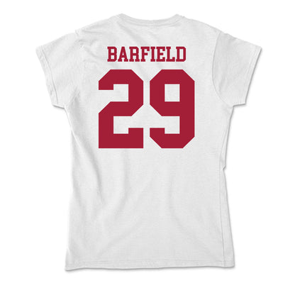 Oklahoma - NCAA Baseball : Jaden Barfield - Soft Style Women’s T-Shirt-1