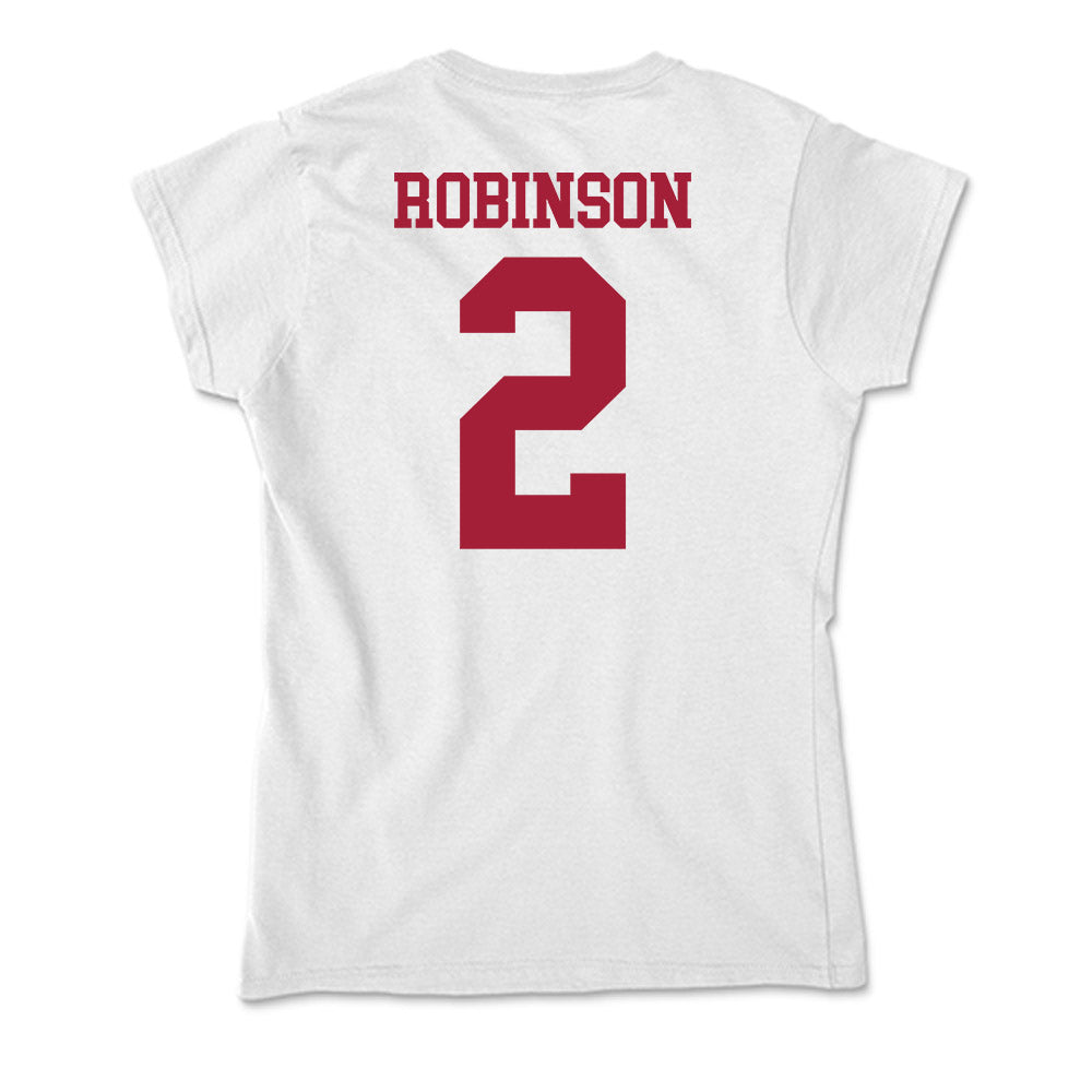 Oklahoma - NCAA Football : Omarion Robinson - Soft Style Women’s T-Shirt-1