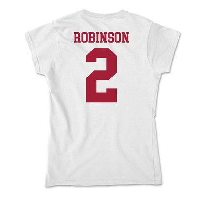 Oklahoma - NCAA Football : Omarion Robinson - Soft Style Women’s T-Shirt-1