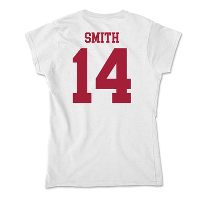 Oklahoma - NCAA Women's Soccer : Kiersten Smith - Soft Style Women’s T-Shirt-1