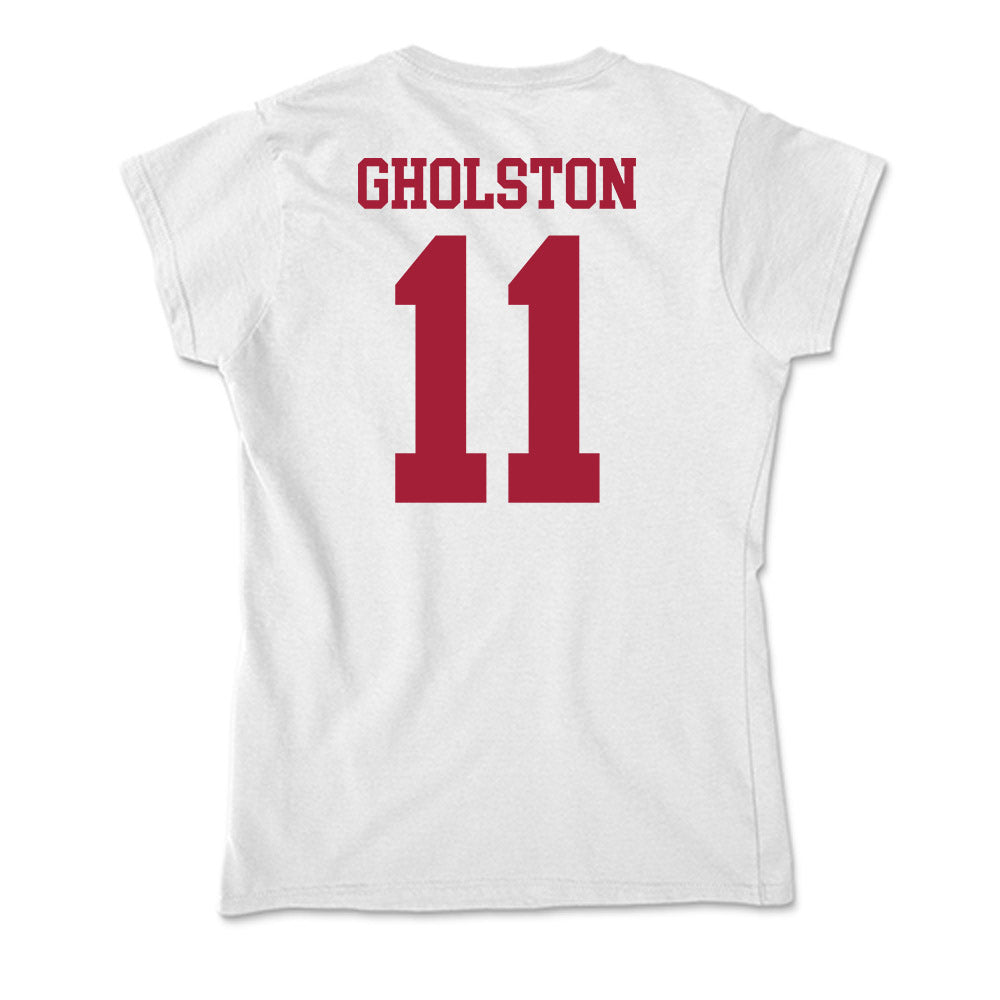 Oklahoma - NCAA Baseball : Jacob Gholston - Soft Style Women’s T-Shirt-1