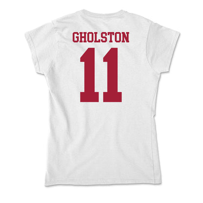 Oklahoma - NCAA Baseball : Jacob Gholston - Soft Style Women’s T-Shirt-1
