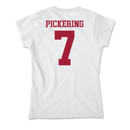 Oklahoma - NCAA Softball : Kasidi Pickering - Soft Style Women’s T-Shirt-1