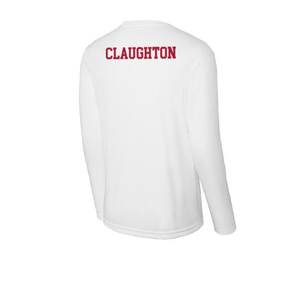 Oklahoma - NCAA Women's Rowing : Hannah Claughton - Activewear Long Sleeve T-Shirt-1