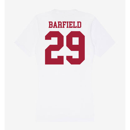 Oklahoma - NCAA Baseball : Jaden Barfield - Women's V-Neck T-Shirt-1