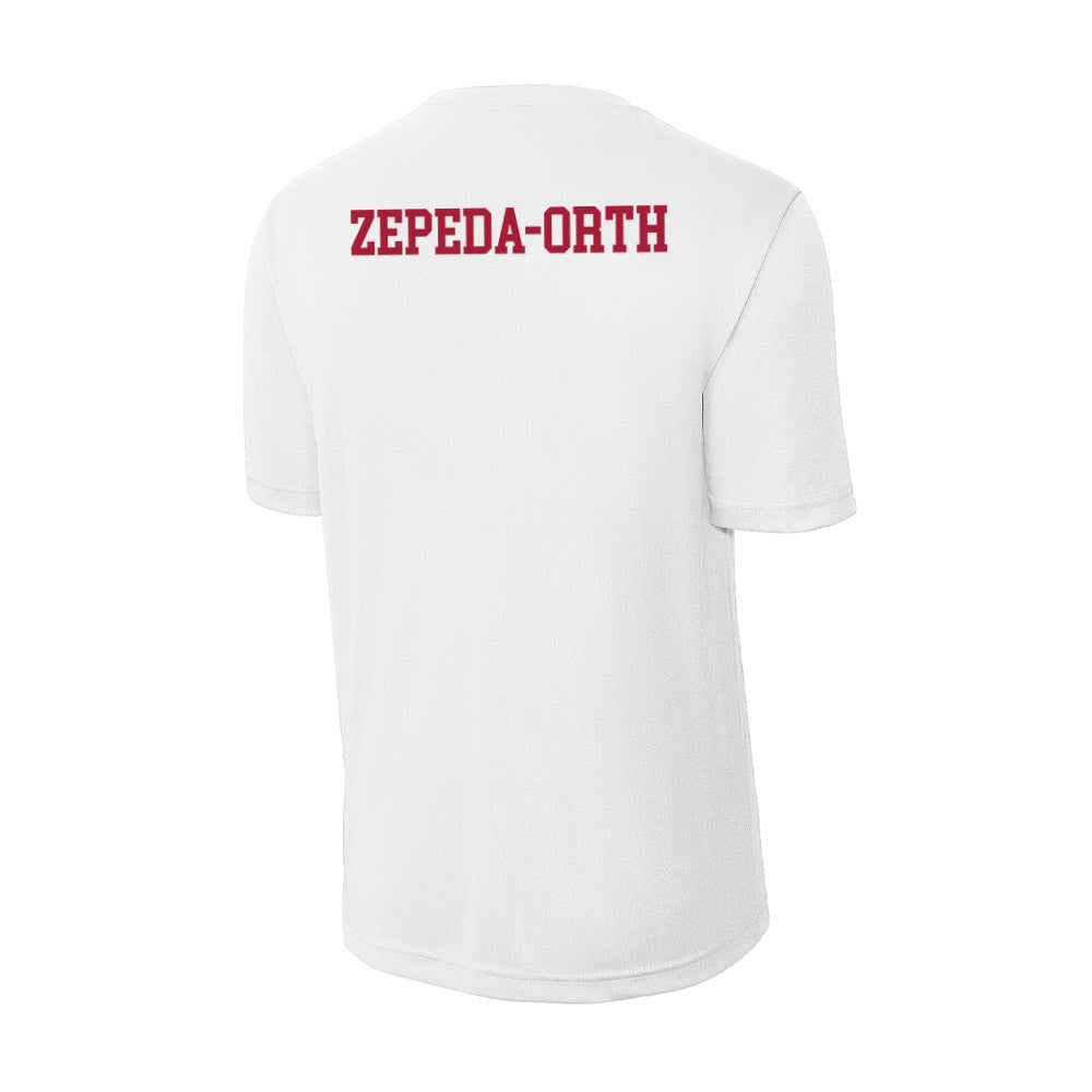Oklahoma - NCAA Men's Gymnastics : Brandon Zepeda-Orth - Activewear T-Shirt-1