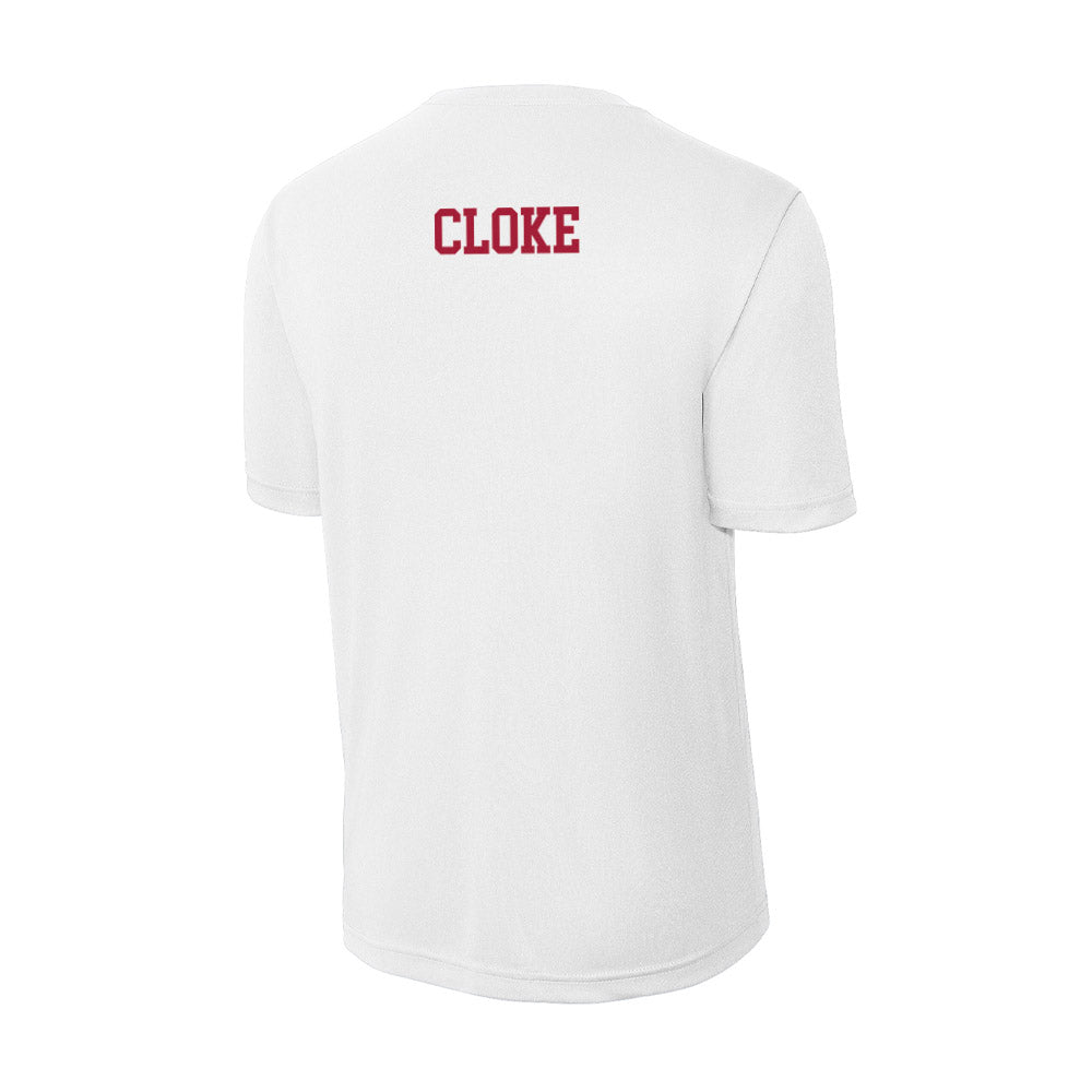 Oklahoma - NCAA Women's Rowing : Rebecca Cloke - Activewear T-Shirt-1