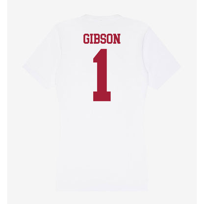 Oklahoma - NCAA Football : Jayden Gibson - Women's V-Neck T-Shirt-1