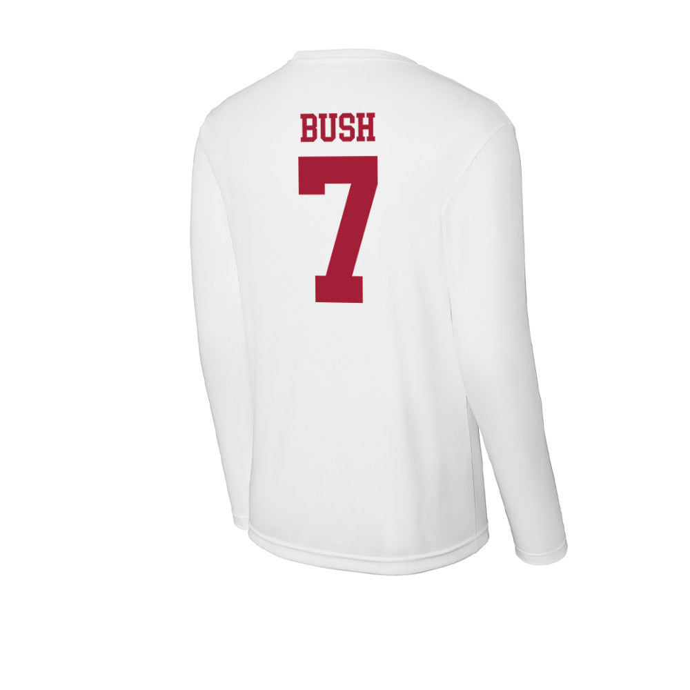 Oklahoma - NCAA Women's Volleyball : Emoni Bush - Activewear Long Sleeve T-Shirt-1