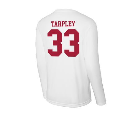 Oklahoma - NCAA Football : Preston Tarpley - Activewear Long Sleeve T-Shirt-1