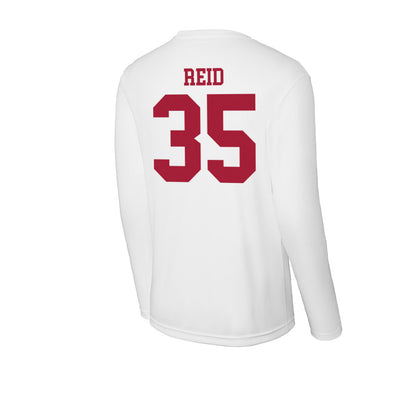 Oklahoma - NCAA Men's Basketball : Derrion Reid - Activewear Long Sleeve T-Shirt-1