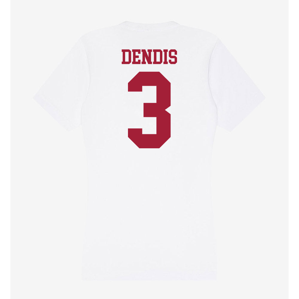 Oklahoma - NCAA Women's Soccer : Lexi Dendis - Women's V-Neck T-Shirt-1