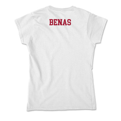 Oklahoma - NCAA Men's Gymnastics : Fuzzy Benas - Soft Style Women’s T-Shirt-1