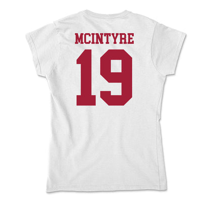 Oklahoma - NCAA Football : Kade McIntyre - Soft Style Women’s T-Shirt-1
