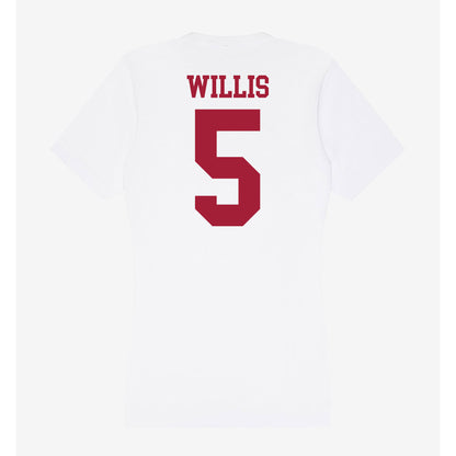 Oklahoma - NCAA Baseball : Dawson Willis - Women's V-Neck T-Shirt-1