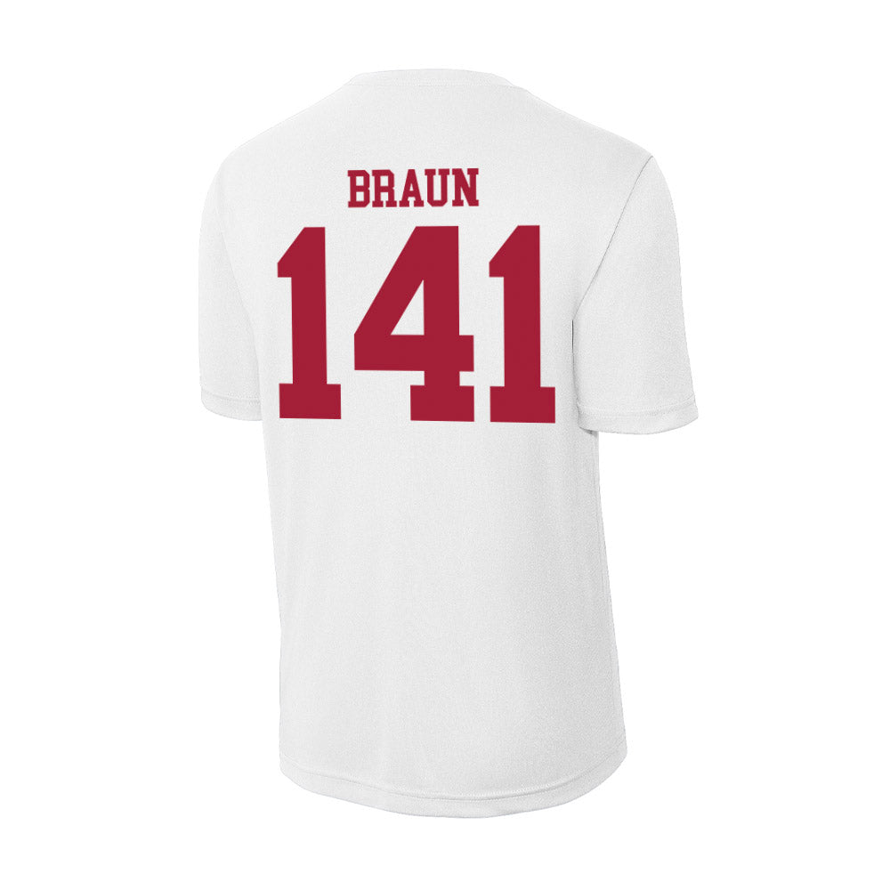 Oklahoma - NCAA Wrestling : Alex Braun - Activewear T-Shirt-1