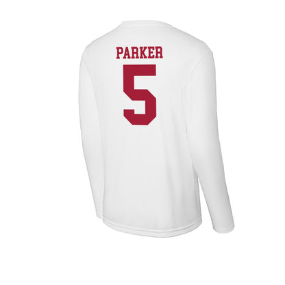 Oklahoma - NCAA Softball : Ella Parker - Activewear Long Sleeve T-Shirt-1