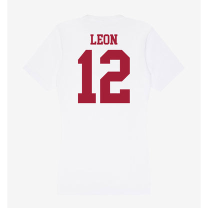 Oklahoma - NCAA Baseball : Kadyn Leon - Women's V-Neck T-Shirt-1