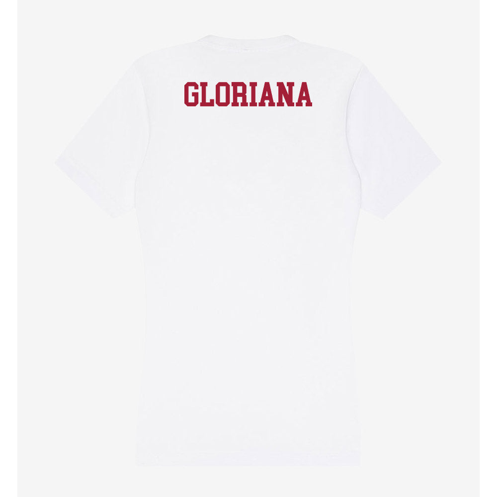 Oklahoma - NCAA Women's Tennis : Nahum Gloriana - Women's V-Neck T-Shirt-1