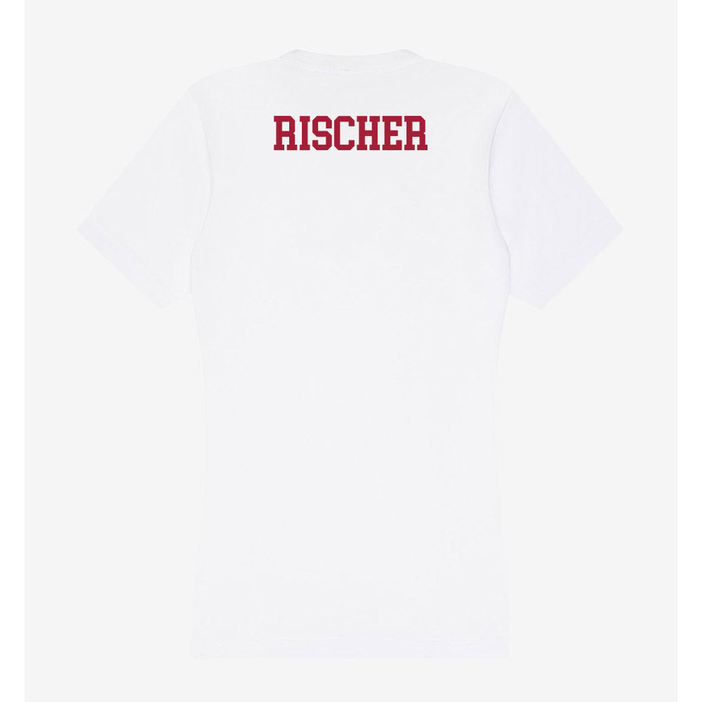 Oklahoma - NCAA Women's Golf : Audrey Rischer - Women's V-Neck T-Shirt-1