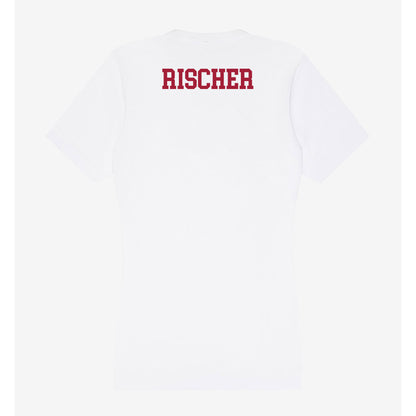 Oklahoma - NCAA Women's Golf : Audrey Rischer - Women's V-Neck T-Shirt-1