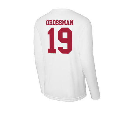 Oklahoma - NCAA Baseball : Jaxon Grossman - Activewear Long Sleeve T-Shirt-1