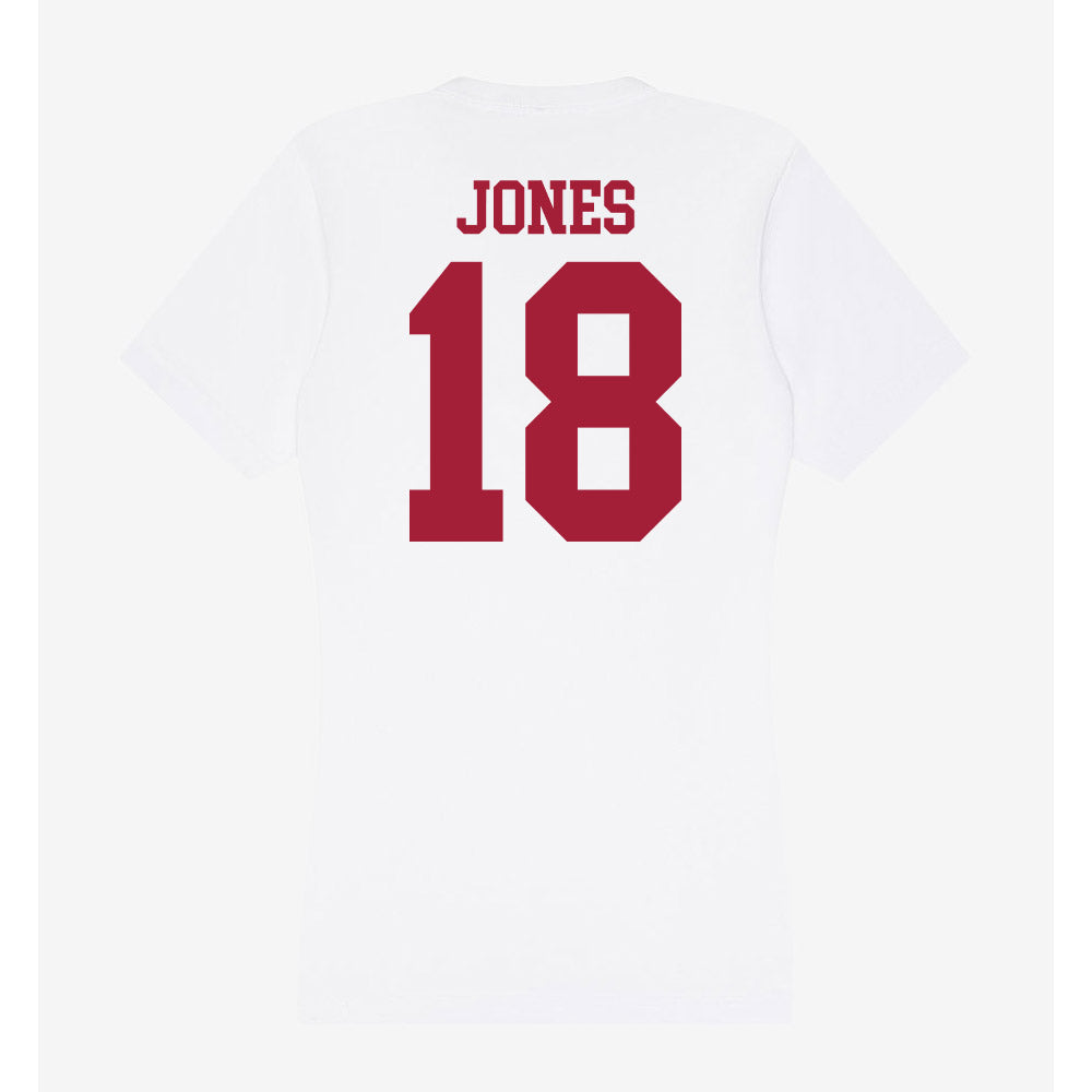 Oklahoma - NCAA Baseball : Gavyn Jones - Women's V-Neck T-Shirt-1