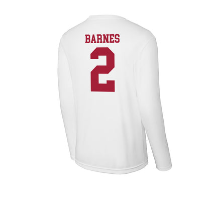 Oklahoma - NCAA Football : Jovantae Barnes - Activewear Long Sleeve T-Shirt-1