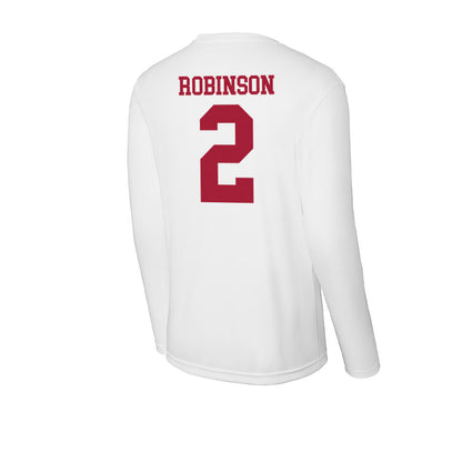 Oklahoma - NCAA Football : Omarion Robinson - Activewear Long Sleeve T-Shirt-1