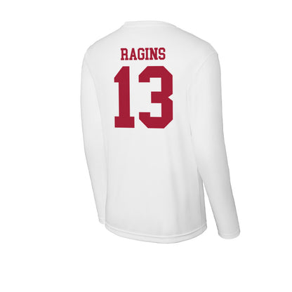 Oklahoma - NCAA Football : Zion Ragins - Activewear Long Sleeve T-Shirt-1