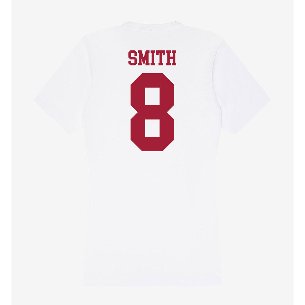 Oklahoma - NCAA Softball : Bella Smith - Women's V-Neck T-Shirt-1
