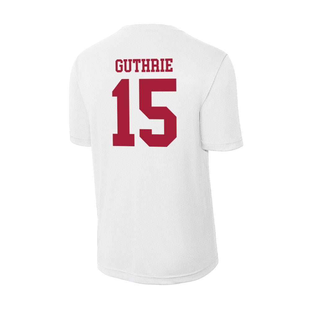 Oklahoma - NCAA Women's Soccer : Aly Guthrie - Activewear T-Shirt-1